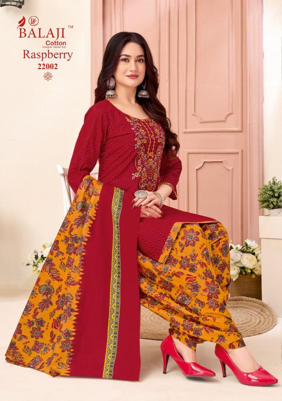 Balaji raspberry vol-22 cotton dress materials wholesale in bangalore